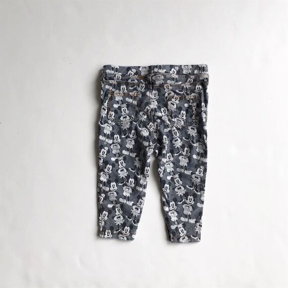 Zara Minnie Mouse print leggings EUC 6-9 months - Picture 3 of 3